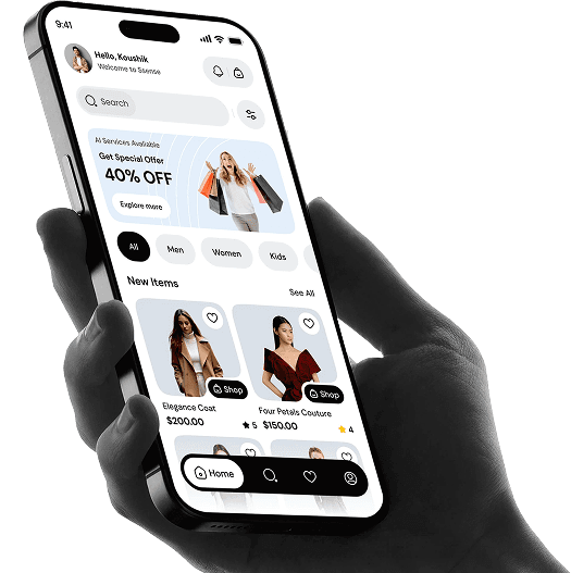 Mobile mockup