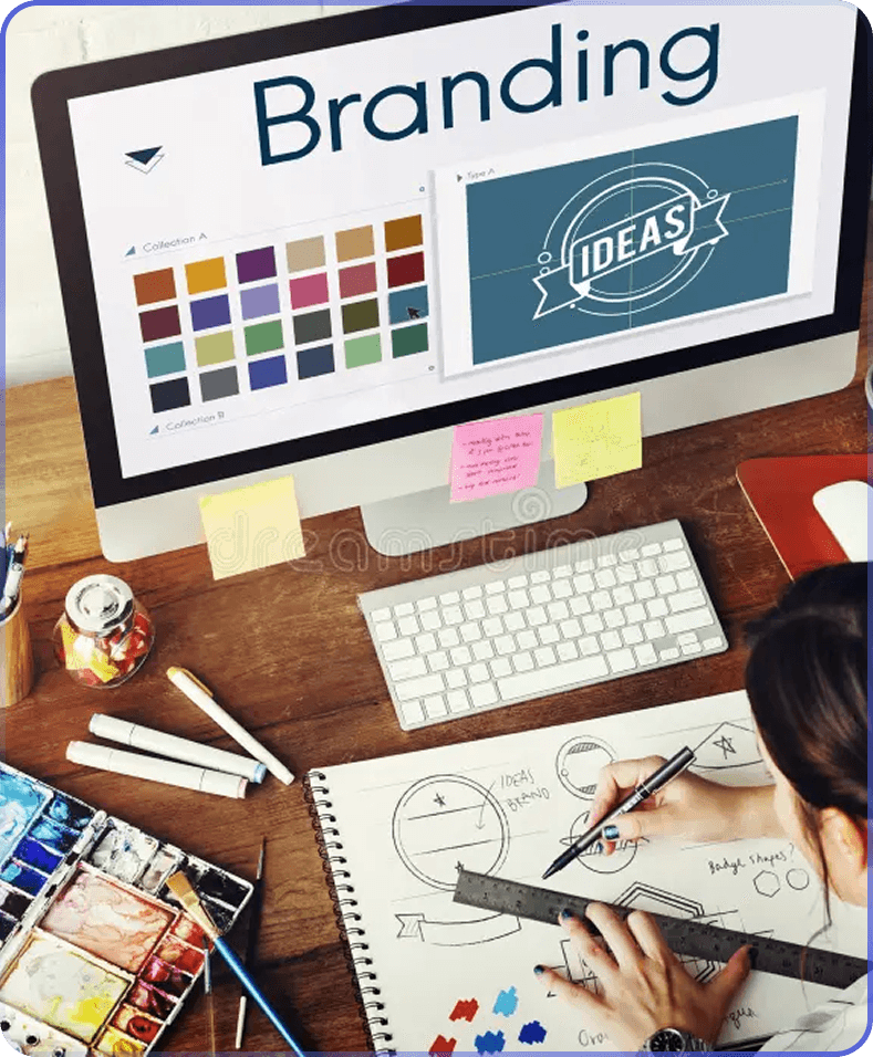 Branding desk